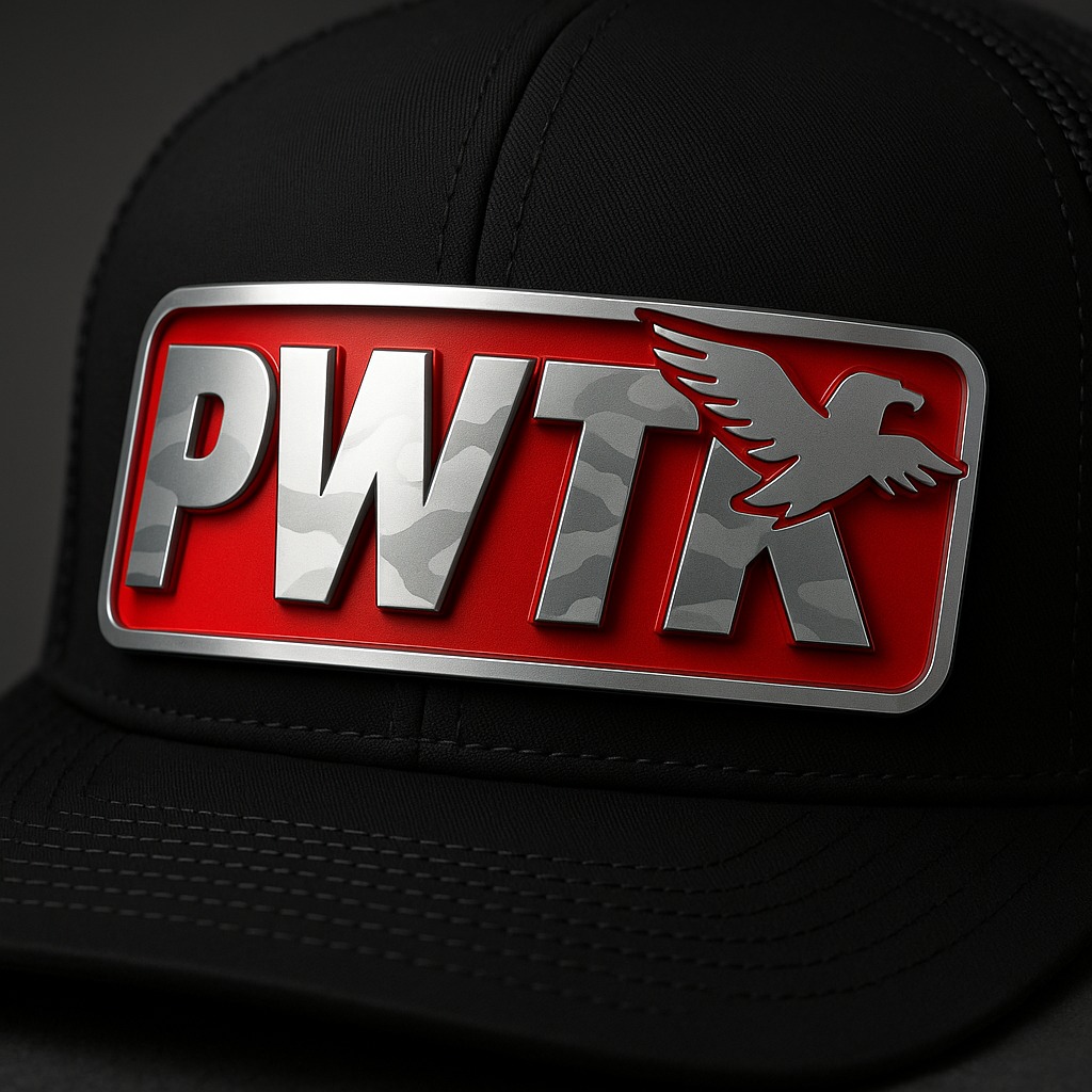 Partywitthekid Acrylic Patch Hat - Black Flatbill